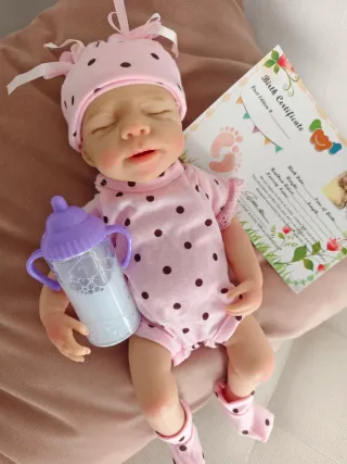 Muñeca Reborn Bebé Niña 33 cm