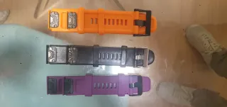 Correas Fenix 5/6/7 22mm (Negro, Naranja, Morado)