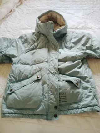 Plumas Azul Mujer Talla L