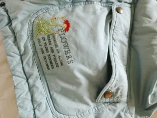 Plumas Azul Mujer Talla L