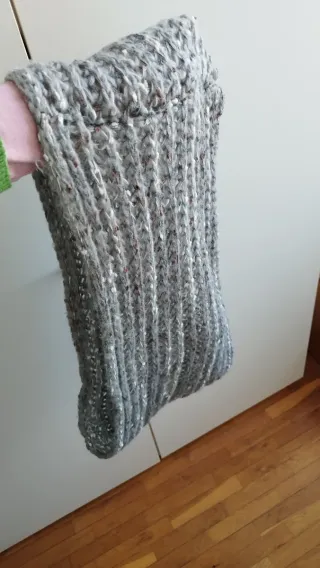 Set Sciarpa e Berretto Lana Glitter