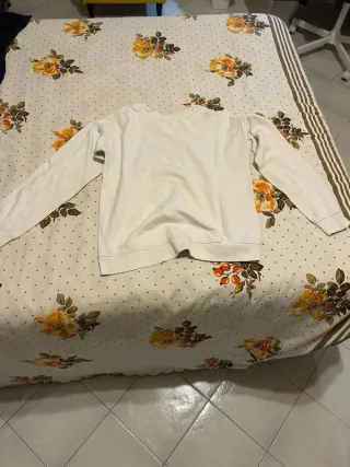 Felpa Alcott Basic Girocollo Tinta Unita Beige