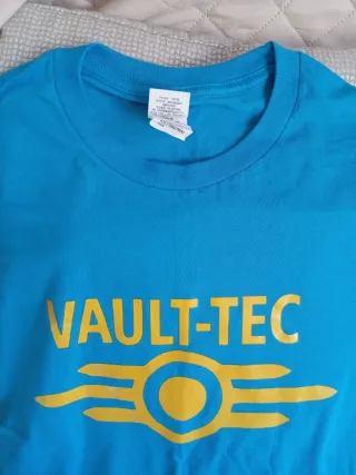 Maglietta Fallout Vault-Tec Blu