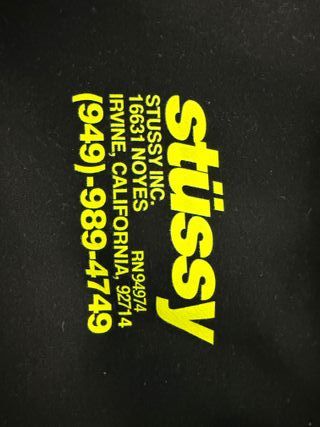 Sudadera Stussy Negra