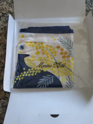 Foulard Marina d'Este seta Como nuovo