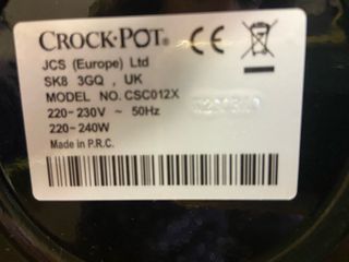 Olla Cocción Lenta Crock-Pot Digital 5.7L