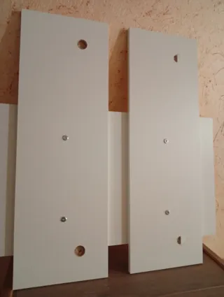 Specchio ingresso in legno e vetro