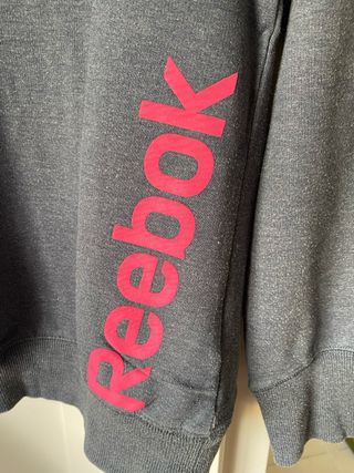 Sudadera Reebok Gris Talla S