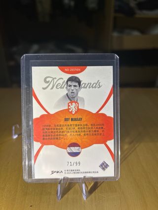 Roy Makaay 71/99 Tarjeta Fútbol Holanda