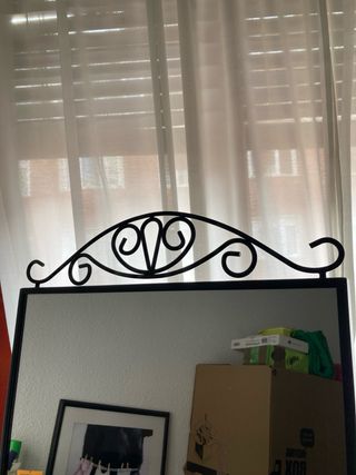 Specchio da terra grande con supporto