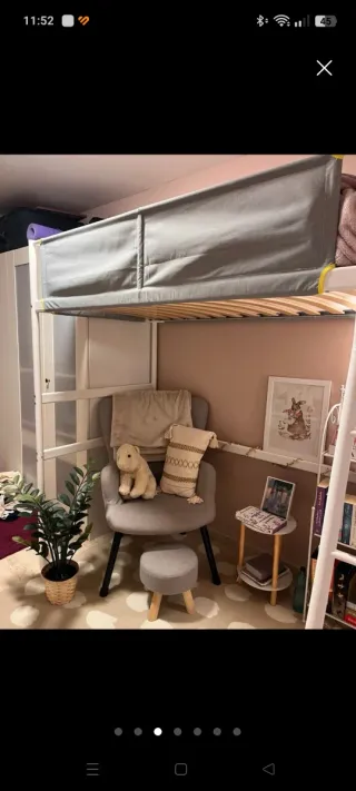 Cama alta VITVAL Ikea - Litera