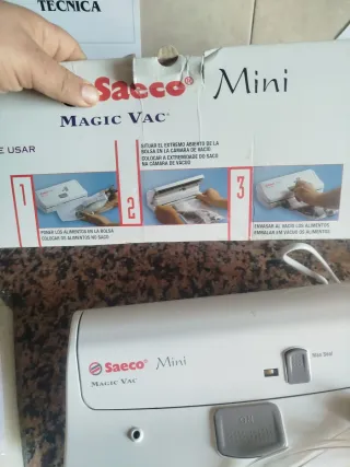 Envasadora al vacío Saeco Mini Magic Vac