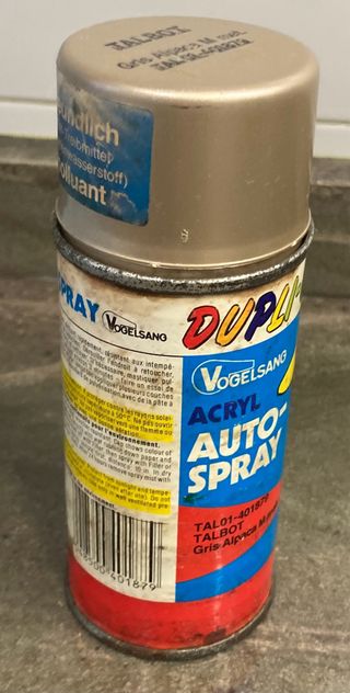 Spray Dupli-Color TALBOT Gris Alpaca M Met.