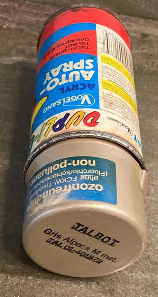 Spray Dupli-Color TALBOT Gris Alpaca M Met.