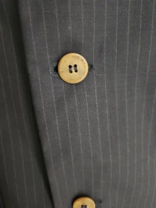 Giacca elegante donna blu a righe