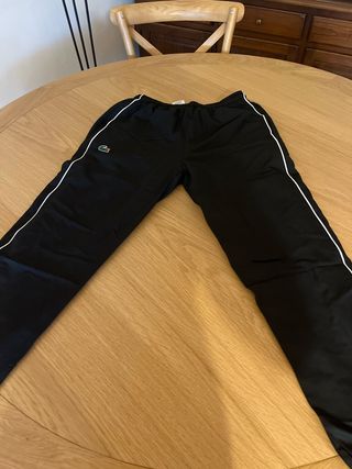 Chándal Lacoste Negro