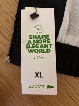 Chándal Lacoste Negro