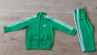 Chándal Adidas verde niño