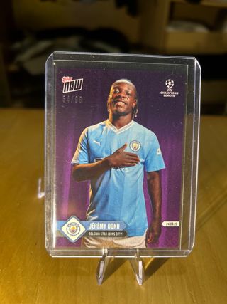 Tarjeta Doku 54/99 Topps Now Champions League