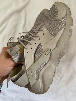 Nike Huarache Beige/Gris Talla X