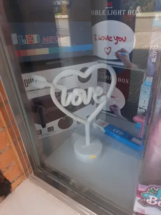 Lámpara LED Corazón Love