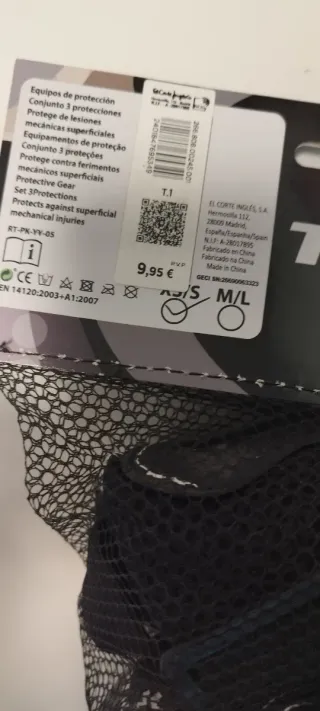 Protecciones Patinaje XS