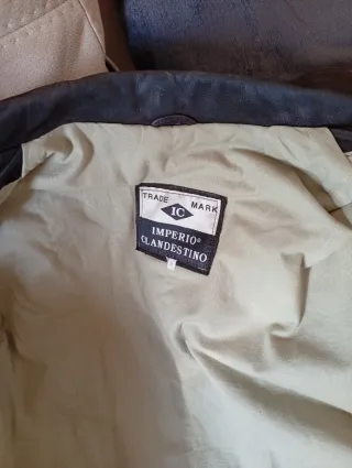 Chaqueta de Piel Imperio Clandestino Talla M