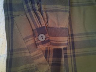 Sobrecamisa Zara Cuadros Verde Talla Única