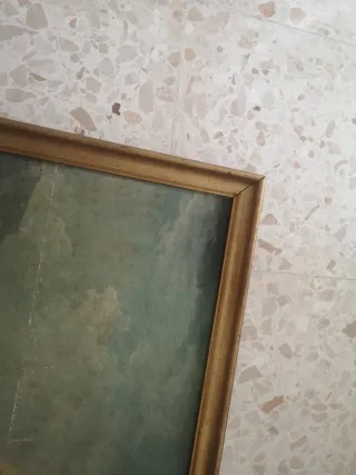 Cuadro antiguo marinero