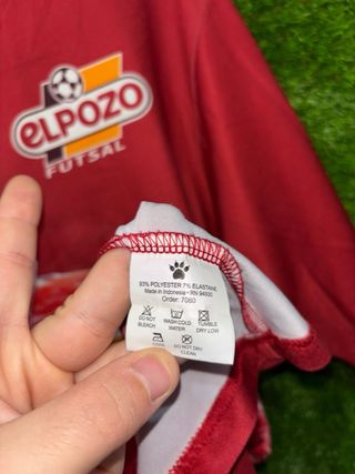 Camiseta El Pozo Futsal Kelme 16/17