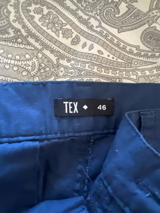 Pantalón corto TEX azul marino Talla XL
