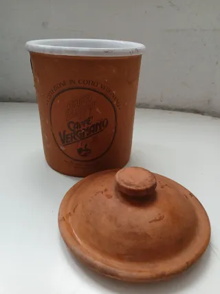 Barattolo per caffè in terracotta
