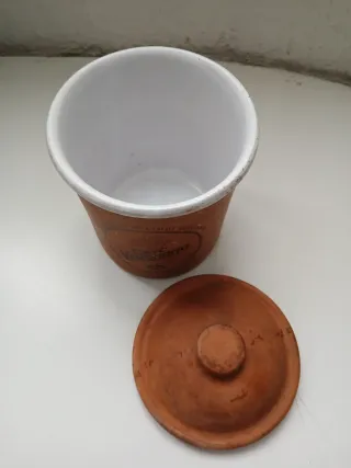 Barattolo per caffè in terracotta