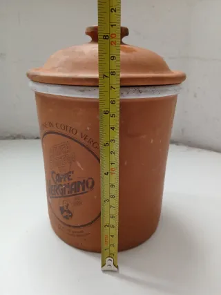 Barattolo per caffè in terracotta