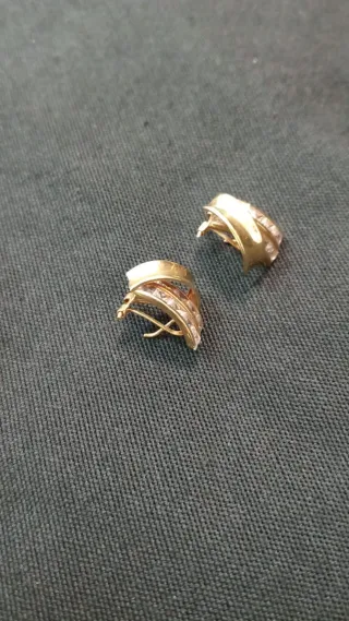 Pendientes Oro y Brillantes