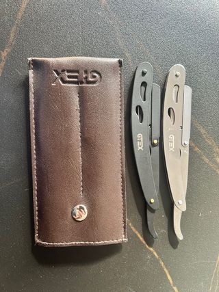 Navajas de afeitar GTEX con funda