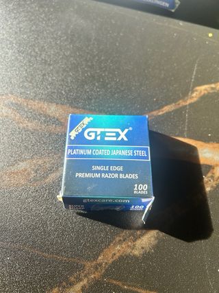 Navajas de afeitar GTEX con funda