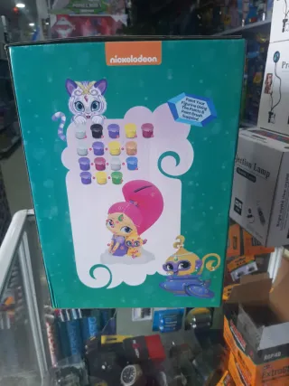 Shimmer & Shine Banco de Dinero para Pintar