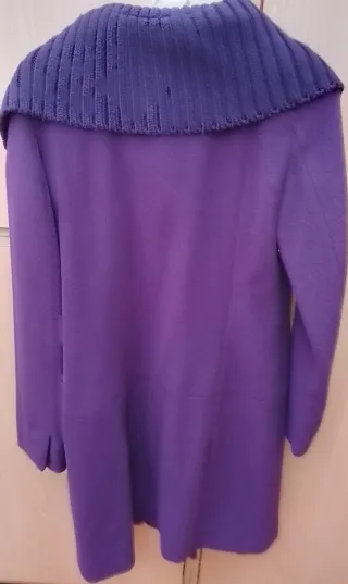 Abrigo paño Mango Talla L