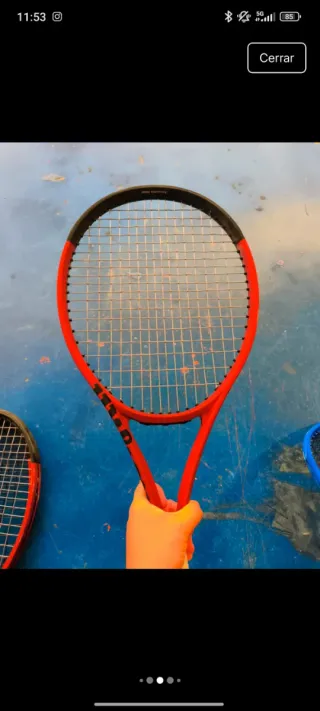 Wilson Clash 100 V2 Raquetas de Tenis