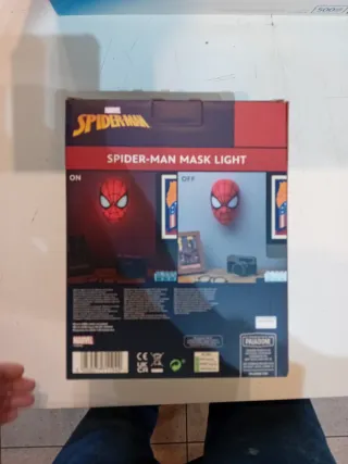 Lampada Maschera Spiderman Paladone