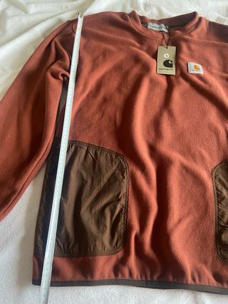 Sudadera Carhartt Naranja/Marrón nueva a estrenar.