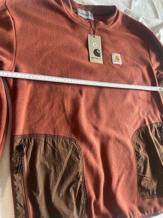 Sudadera Carhartt Naranja/Marrón nueva a estrenar.