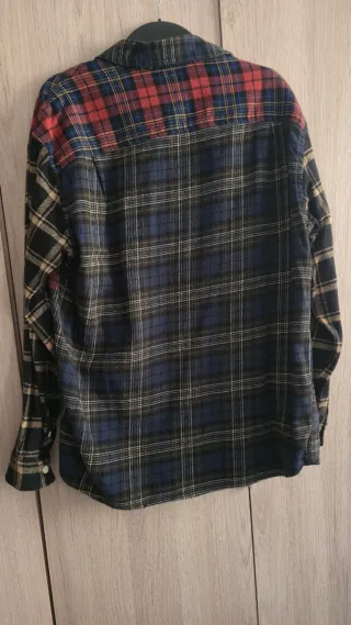 Camisa H&M cuadros escoceses