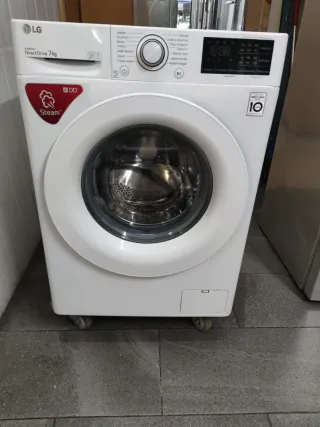 Lavadora LG 7kg 1400rpm A+++ con garantía