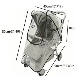 Funda impermeable para carrito de bebé