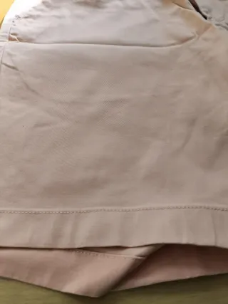 Pantalón corto color salmón