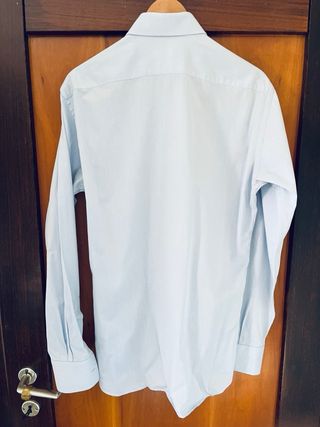Camicia Karl Lagerfeld azzurra
