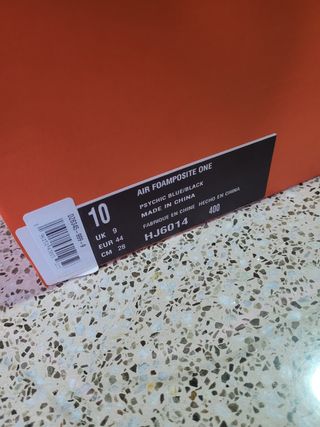 Nike Foamposite One Azules