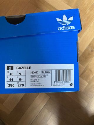 Adidas Gazelle Verdes Talla [Talla]